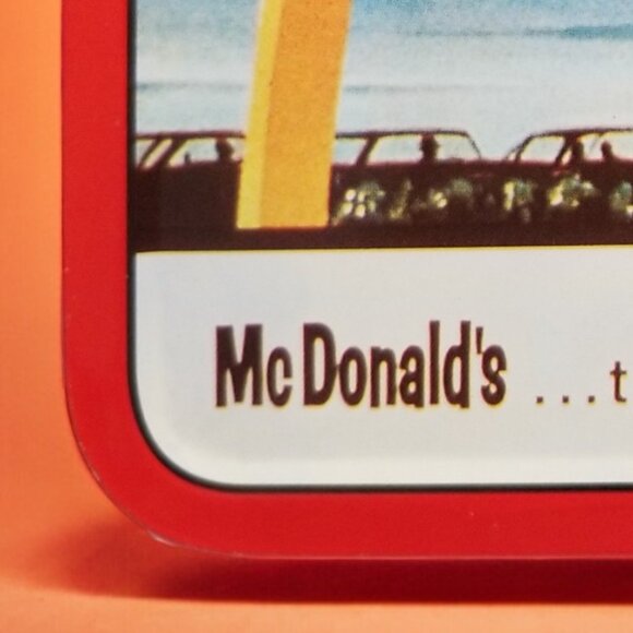 Mini Tin Lunch Box 1998 McDonald's Hamburger Golden Arches Collection Sealed - Picture 11 of 16